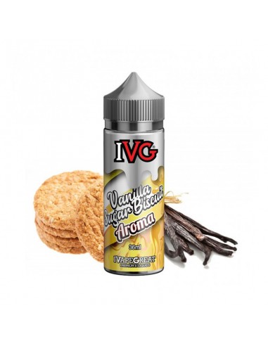 Ivg Flavour Shot Vanilla Sugar Biscuit 36/120ml