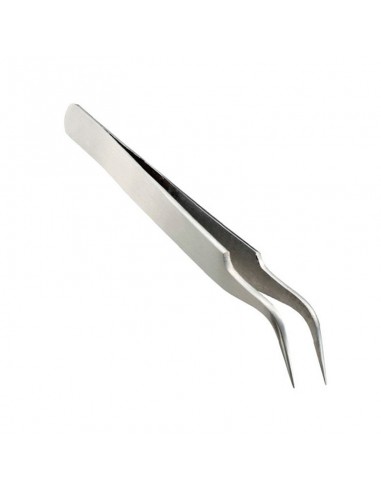 Stainless Steel Curved Sharp Tweezer
