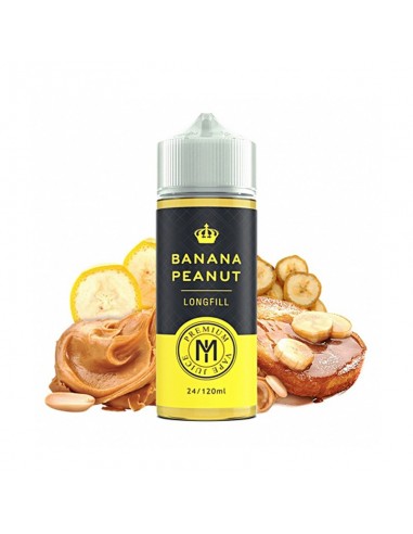 M.i. Juice Flavour Shot Banana Peanut 120ml