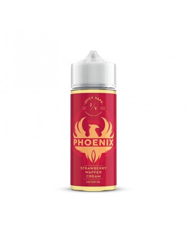 Phoenix Strawberry Waffer Cream Flavour Shot 120ml