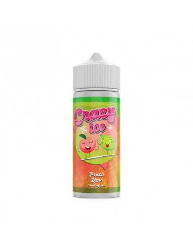 Steam City Crazy Ice Peach Lime Flavour Shot 120ml