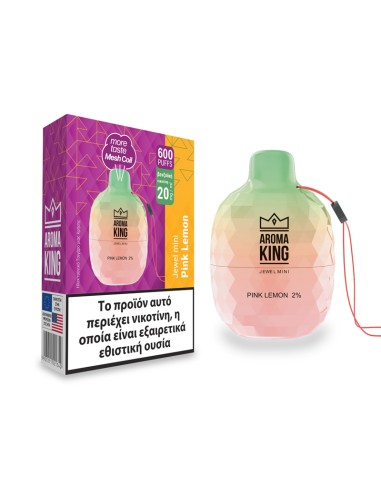 AK Jewel Mini 600 Pink Lemon 2ml 20mg