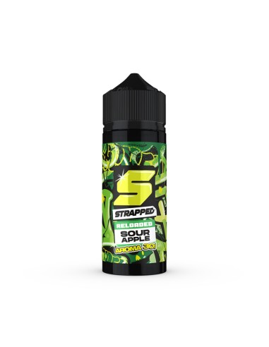 Strapped Reloaded Sour Apple Flavour Shot 120ml