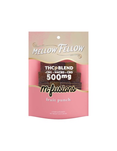 Mellow Fellow THCP Gummies Fruit Punch 500mg