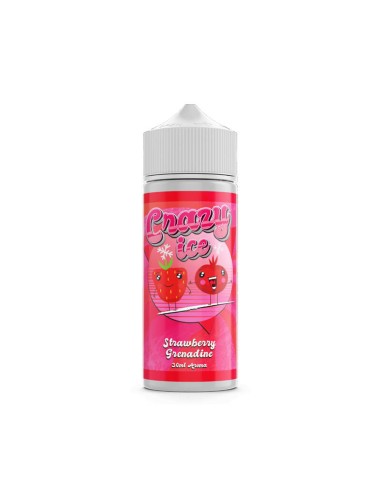 Steam City Crazy Ice Strawberry Grenadine Flavour Shot 120ml