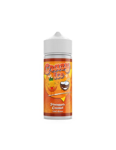 Steam City Crazy Ice Pineapple Coconut Flavour Shot 120ml