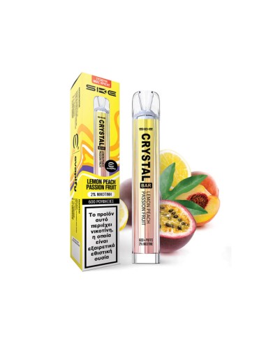 Crystal Bar Lemon Peach Passion Fruit 2ml 20mg