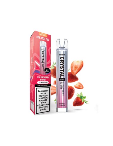 Crystal Bar Strawberry Burst 2ml 20mg