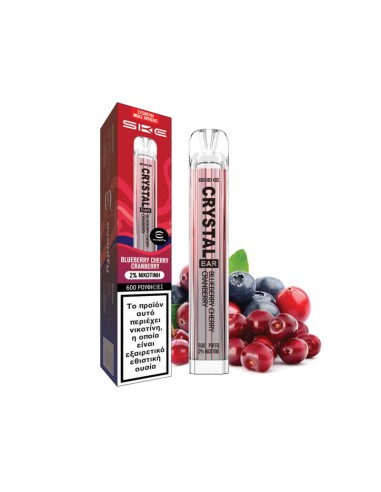 Crystal Bar Blueberry Cherry Cranberry 2ml 20mg