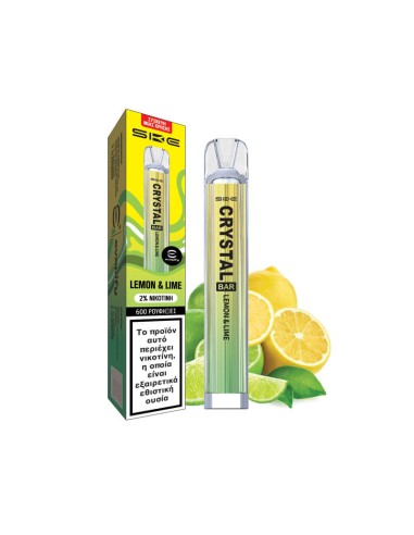 Crystal Bar Lemon & Lime 2ml 20mg