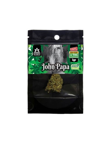 Aromas Of Crete Cannabis Flower John Papa THC Experience 1gr