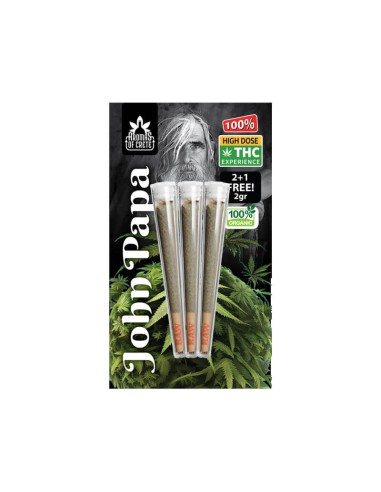 Aromas Of Crete Cannabis Stick John Papa THC Experience 2gr 2+1 Δώρο