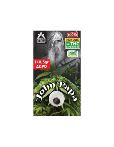 Aromas Of Crete Cannabis Choco John Papa THC Experience 1+0,5gr Δώρο