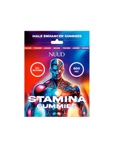 Stamina Male Enhancer Gummies 600mg